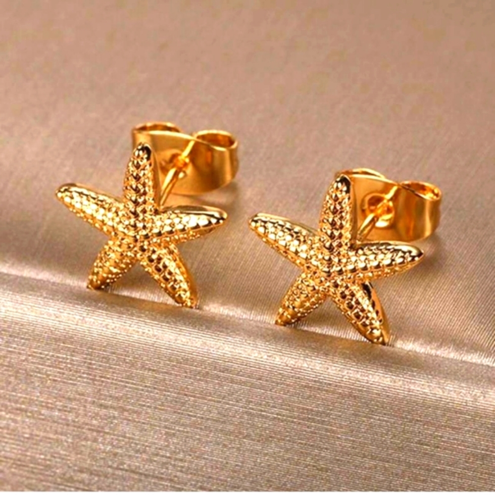Star fish earrings